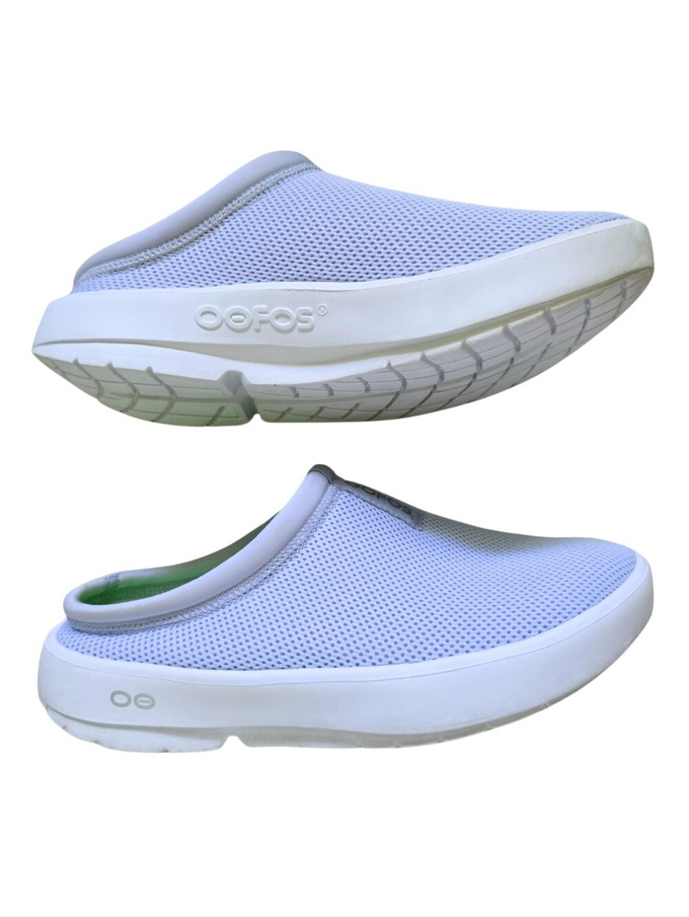 Oofos Women's OOcoozie Sport Mule Purple Jade Size 8/39 - Picture 7 of 8